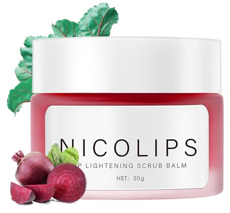 Exfoliante de Labios, Lip Scrubs Exfoliator Lip Balm, Máscara De Labios, Exfoliante Hidratante de Labios, Tratamiento Intensivo de Reparación de Labios, para Exfoliar e Hidratar los Labios