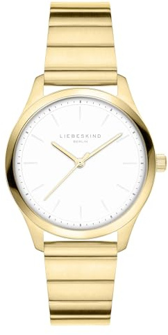 LIEBESKIND Uhr LT-0388-MQ aus Edelstahl in Gold