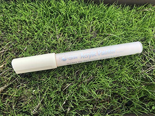 KUNSTIFY Acrylstifte Einzeln Beige Marker permanent wasserfest, Filzstift Folienstift Acrylic Painter für Holz DIY-Handwerk Metall Stein Keramik Papier Stoff Fotoalbum Geschenk Leinwand Garten