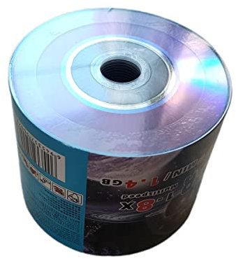 Paquete de 50 discos DVD-R en blanco grabables de 8 cm y 3 pulgadas para cámara de video DVD VCR de 1,4 GB/30 min 1-8X