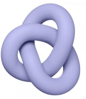 Cooee Design Knot Table Large Mauve