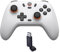 GameSir Nova Lite Controller Wireless Economico per Switch, PC, Android e iOS - Stick a effetto Hall, Vibrazione Duale, Turbo e Controllo del Movimento (Bianco)