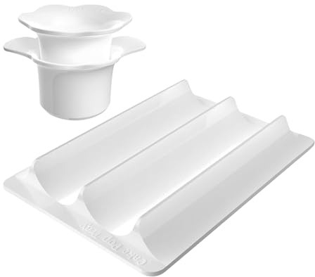 Dubbulon Molde Para Cake,Juego De Molde Para Galletas Cake Pop Con Bandeja - Utensilios de Repostería Antiadherente para Postres de Fiesta Cumpleaños Bodas Eventos Escolares