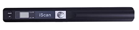 iScan Mini handhållen bärbar skanner 300/600/900DPI JEPG PDF-format kompakt svart 255x28x25mm