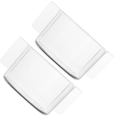 JECOMPRIS Contenitore per Mangiatoia per Uccelli in Plastica Resistente, Ciotola per Cibo a Forma Semicircolare, Accessorio per Gabbie di Pappagalli e Uccelli Piccoli, Design Funzionale