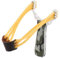 XTRAFAST Sport Schleuder Steinschleuder Futterschleuder Zwille Slingshot Flitsche Katapult Leistung stark