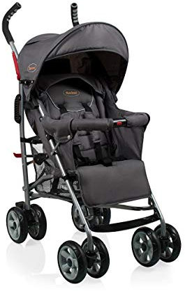 Baninni Kinderwagen Sportwagen Babywagen Kinderbuggy Jogger Luca Grau BNST015-GY