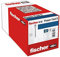 fischer - Vis à bois PowerFast II 3,5x16 Tête fraisée bombée, empreinte PZ, zingué blanc, filetage total/Boite de 500