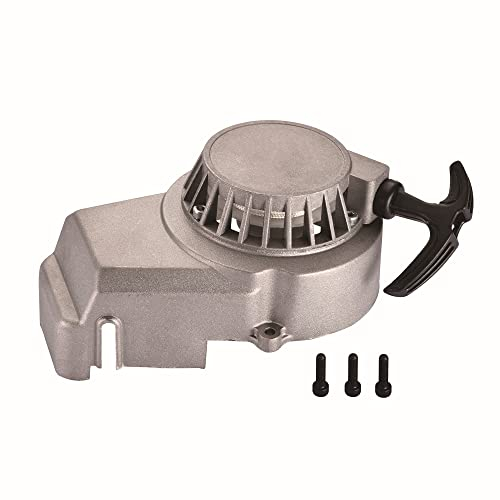 WOOSTAR Arrancador de Retroceso Reemplazo para 2 Tiempos 47cc 49cc 50cc Mini Pocket Dirt Pit Bike ATV Scooter Quad Motor Plata