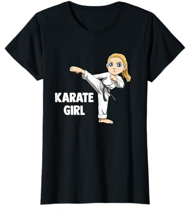 Fille de karaté mignonne - Fille de karaté T-Shirt