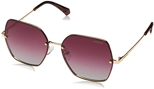 Polaroid Damen Pld 4091/S Sonnenbrille, Gold Viol, 58 EU