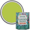 Rust-Oleum Green Mould-Resistant Garden Paint In Satin Finish - Key Lime 750ml