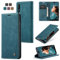 Cracedily Funda para Huawei P20 Pro Case, Carcasa Protectora Antigolpes Case, Soporte Plegable, Ranura para Tarjeta, Cover Cuero PU Carcasa Huawei P20 Pro, Azul-Verde
