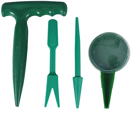 TOYANDONA 4 Pièces Set Outils de Jardinage Plastique Outils de Plantation Transplantation Soudure pour Plantes Accessoires de Jardinage Ergonomiques Pratiques