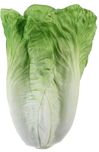 VALICLUD Tête de salade artificielle en PVC - Légumes simulés - Décoration alimentaire réaliste pour restaurant et photographie