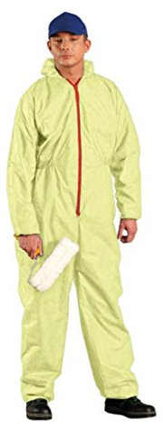 Reis KOM Maleranzug | Ganzkörperanzug | Overall | Schutzanzug | Lackieranzug | Gelb | XXL Größe
