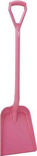 Vikan 56251 Shovel Lightweight Strong Durable Polypropylene Rust Proof Snow Muck Manure (Pink)