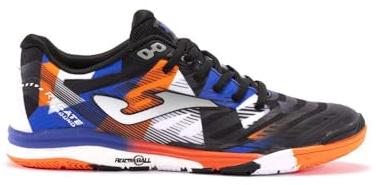 Joma Regate Rebound 2401 in RREW2401IN Chaussures de Sport en Salle pour Homme Noir/argenté/Bleu Taille 42 EU, Noir, 42 EU