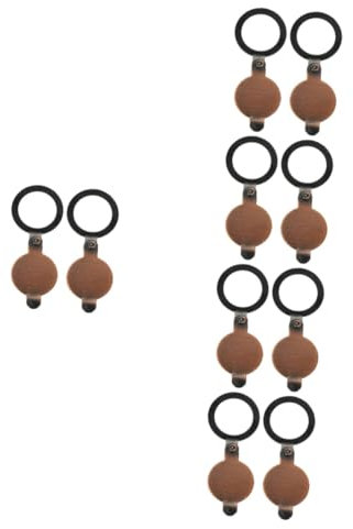 SHOWERORO 10 Piezas Pieza de Cubierta Trasera de Ojo de Gato Bar Auto Cubierta Mirilla Cubierta de Mirilla Dispositivos de Seguridad de Puertas Cubierta del Visor de la Puerta de privacidad