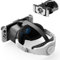 Aufgewertet VR Brille für Nintendo Switch/Switch OLED Modell, 3D Virtual Reality Headset Spiele Zubehör mit Anpassbaren HD-Gläsern und Elite Strap, Switch VR Labo Goggles Brille