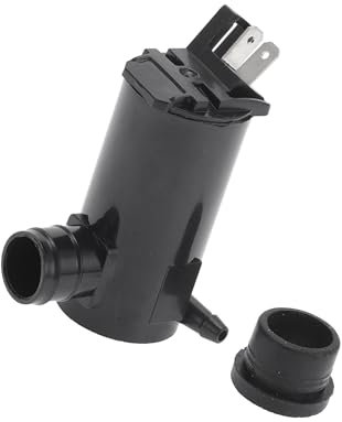 Motoforti Windshield Washer Pump with Grommet Windshield Washer Fluid Pump Fit for Honda Accord for Honda Civic No.38512SC4673 - Pack of 1 Long-lasting