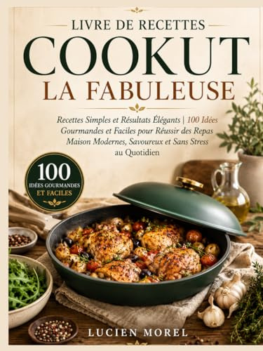 Livre De Recettes Cookut La Fabuleuse: Recettes Simples et Résultats Élégants | 100 Idées Gourmandes et Faciles pour Réussir des Repas Maison Modernes, Savoureux et Sans Stress au Quotidien
