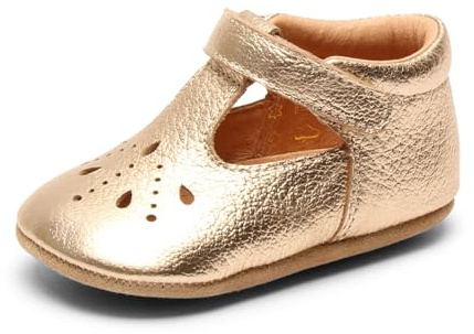 Bisgaard Bloom, Chaussons Fille, Doré, 23 EU