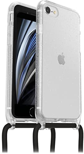 OtterBox React Necklace Hülle für iPhone 7/8/SE 2020/SE 2022, ultraschlanke, schützende Hülle mit Verstellbarer und Abnehmbarer Handykette, Getestet nach Militärstandard, Stardust