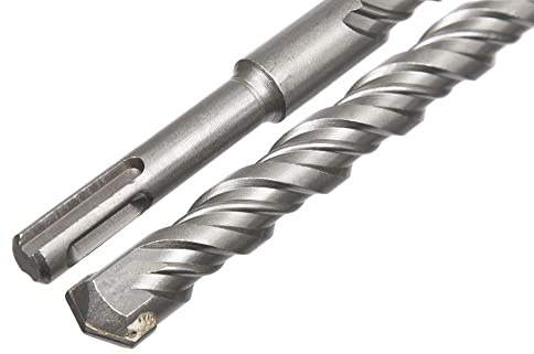 UK Drills - SDS Plus Hammer Drill Bit - Tungsten Carbide Tip, Fully Hardened Tool - To Be Used in Granite, Concrete & Masonry - 10.0mm x 1000mm