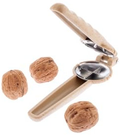 (6 unidades) Cascanueces efecto madera