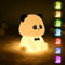 Euakee Lampada Panda, Lampada Notturna Bambini, 7 Colori Luce Notturna, Tocco Portatile 1200mAh Batteria Lampada&Timing Bambini Luce Notturna, Camera Decorazione Regalo per Bambino