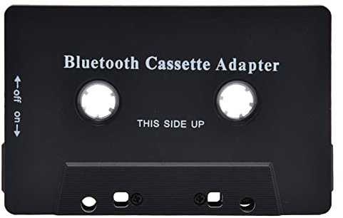 VBESTLIFE Adaptador de Reproductor de Cassette de Audio de Automóvil, Adaptador Aux de Cassette 5.0 Cassette, para Teléfonos Móviles, Reproductores de Mp3, Tableta