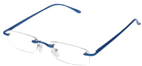 Isotoner Loupes de lecture mixte adulte branches flexibles confort, verres extra fins, +1.50, denim