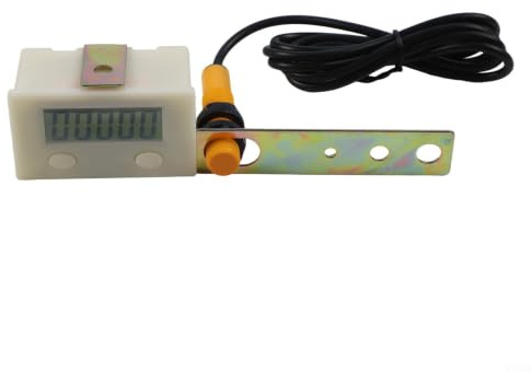 Digital räknare LCD 5-siffrig 0-99999 närhetsomkopplare | Stor LCD-skärm, 5-siffrig skärm, intervall 0-9999, låg strömförbrukning, tydliga siffror