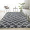 Tinyboy-hbq Teppiche für Wohnzimmer Plüsch Shaggy Teppiche Hochflor Teppich Wohnzimmer Flauschig Teppich Schlafzimmer Modern Langflor Wohnzimmer Teppiche (140 * 200cm, Grau)