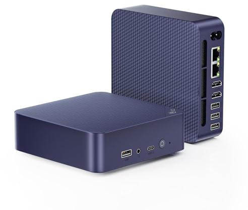 Beelink Mini PC EQ14 Intel Twin Lake N150 (bis zu 3,6 GHz) 4C/4T, Mini Computer 16 GB DDR4 RAM 500 GB SSD Windows 11 Home, Desktop-PC Dual-Display HDMI*2 4K 60 Hz/Dual 2,5G LAN/WiFi6/BT5.2