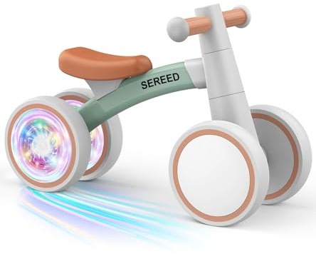 SEREED Baby Balance Bike for 1 Year Old Boy Girl, First Birthday Gifts Toys