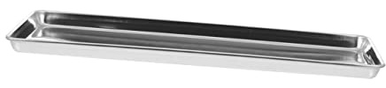 Stainless Steel Rice Noodle Dish Silver Tray Expandable Dish Rack Serving Platters for Parties Foil Trays Drinks Appetizer Serving Barbecue Jewelry s Steak Plate