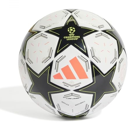 Adidas UEFA Champions League LGE J350 Ball IX4059, Unisex Footballs, White, 5 EU