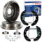 Bremstrommeln 200mm + Bremsbacken-Satz für Lupo Polo 6N Arosa IBIZA 3