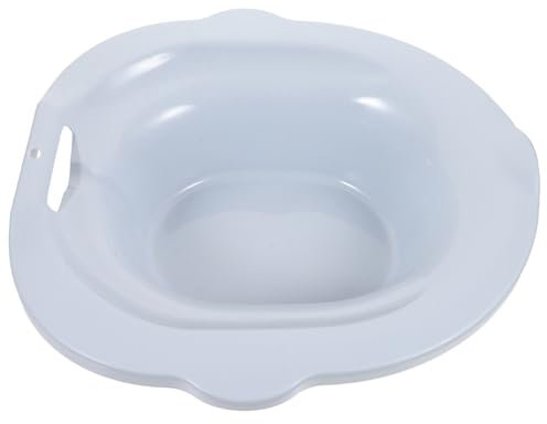 minkissy Pp Sitzbad Toilettenaufsatz Aus Robustem Pp Bequem Und Rutschfest Mit Überlauf-schutzloch Für Schwangere Hämorrhoiden Postpartale Pflege Geeignet Für Erwachsene Und Patienten