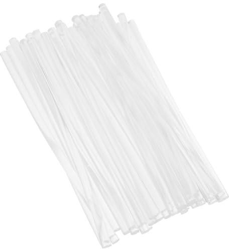 HIAKDOFT 50 pezzi Bastoncini Ceralacca Trasparente Vintage per Sigilli Lettere e Inviti Bastoncini Sigillanti per Buste Decorazione Elegante per Matrimoni e Feste