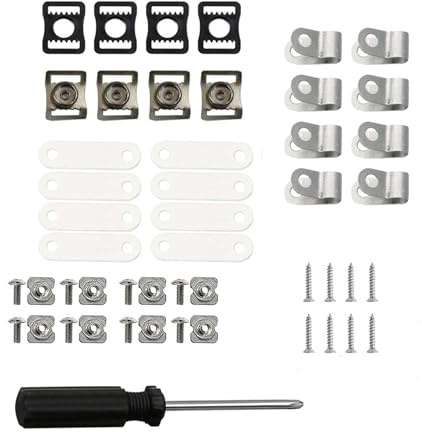 wisoolkic Kit di riparazione per caschi da football da 49 pezzi, guarnizioni in gomma per adolescenti, pulsanti per mento, riparazione