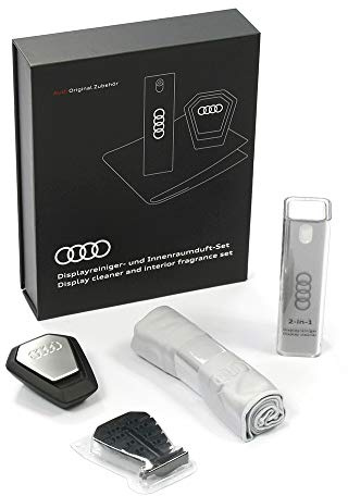 Audi 80A057800 Pflegeset Displayreiniger Duftspender Reinigungstuch