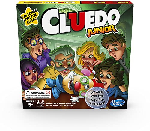 Hasbro Gaming Cluedo Junior Brettspiel für Kinder (Sprache Niederländisch)