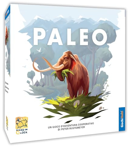 Giochi Uniti - PALEO, Gioco da Tavolo, 2-4 Giocatori, 10+ Anni, Edizione Italiana 2023, GU777