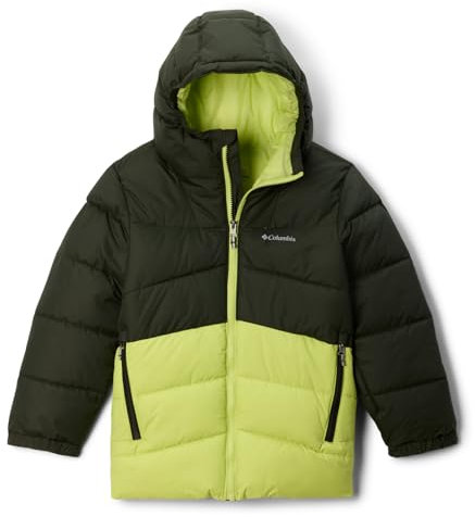 Columbia Arctic Blast Ii jacka för pojkar, Grönskap/Spänning, S