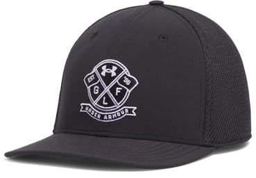 Under Armour ISO-Chill Drive Mid STR Casquette pour homme, noir, XL