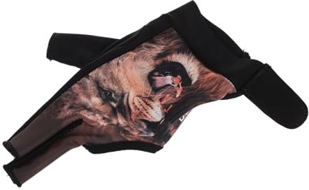 TOKIDNY Unisex Billard Handschuhe Für Männer Frauen Linke Hand Tragbarer Dünner Atmungsaktiver Snooker Queue Handschuh