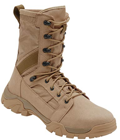 Brandit Herren Defense Boot Taktische Militärstiefel, Camel, 43 EU
